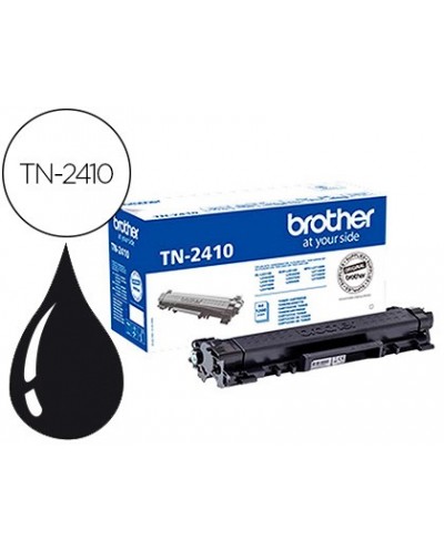 Toner brother tn 2410 para dcp l2510 2530 2550 hl l2375 negro 1200 pag