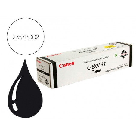 Toner canon exv37 ir1730 ir1740 ir1750 negro