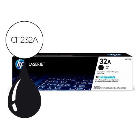 Tambor de imagen hp 32a laserjet pro m203 mfp m227 ultra m206 ultra mfp m230 negro 23000 pag