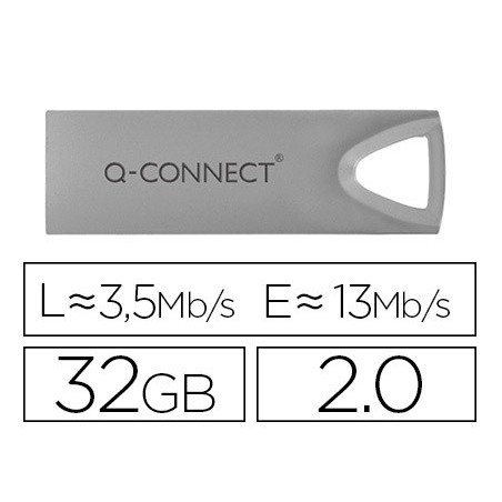 Memoria usb q connect flash premium 32 gb 20