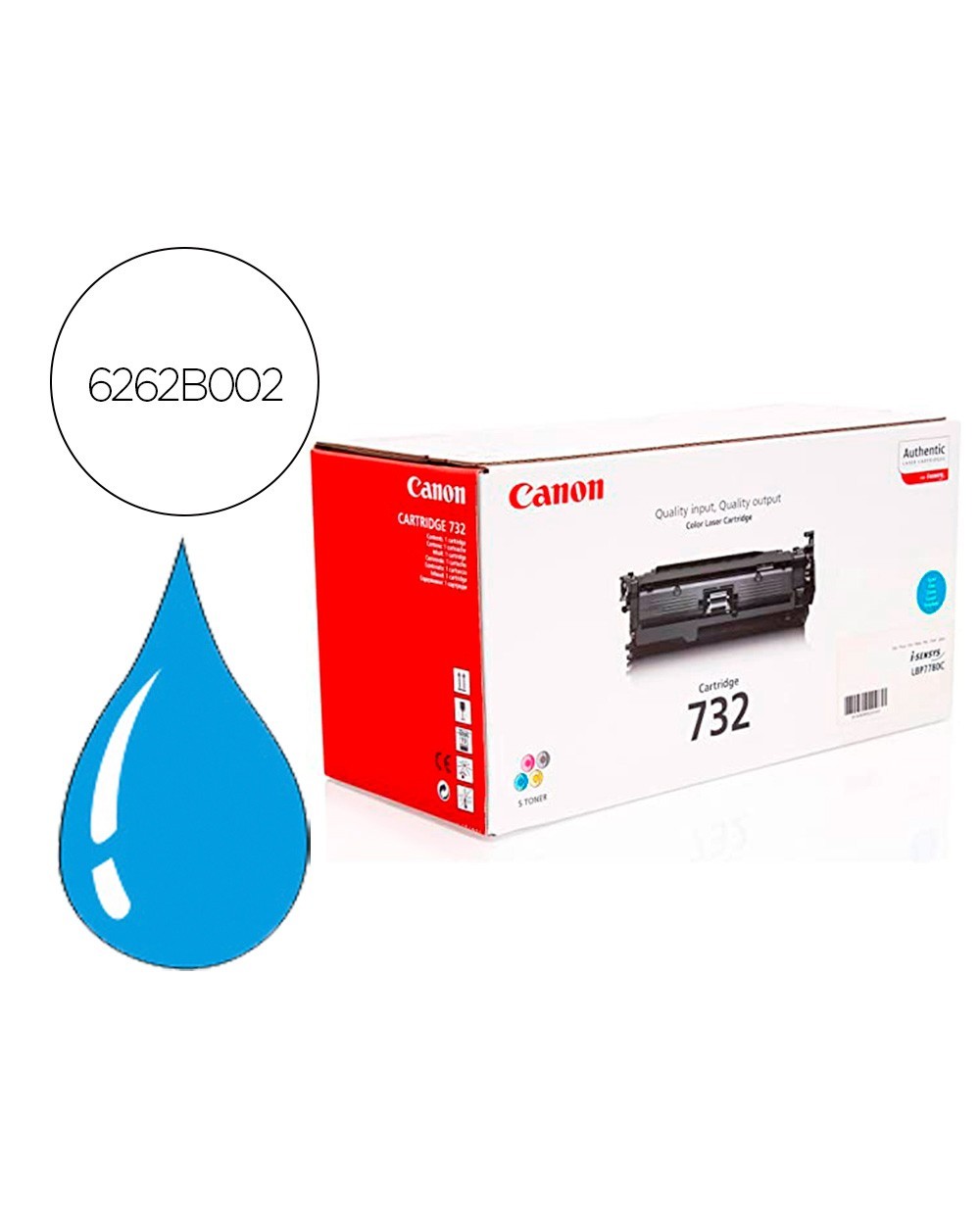 Toner canon 732c lbp7780 cian