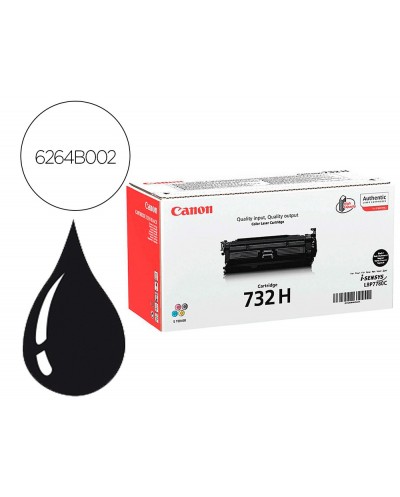 Toner canon 732b hc lbp7780 negro