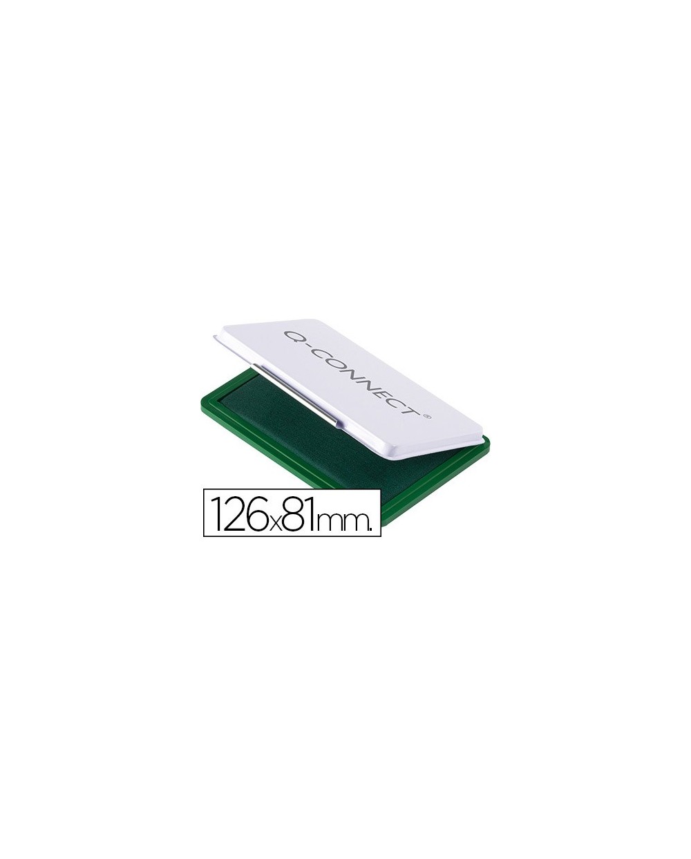 Tampon q connect n1 126x81 mm verde