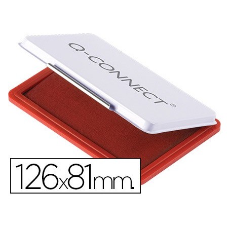 Tampon q connect n1 126x81 mm rojo