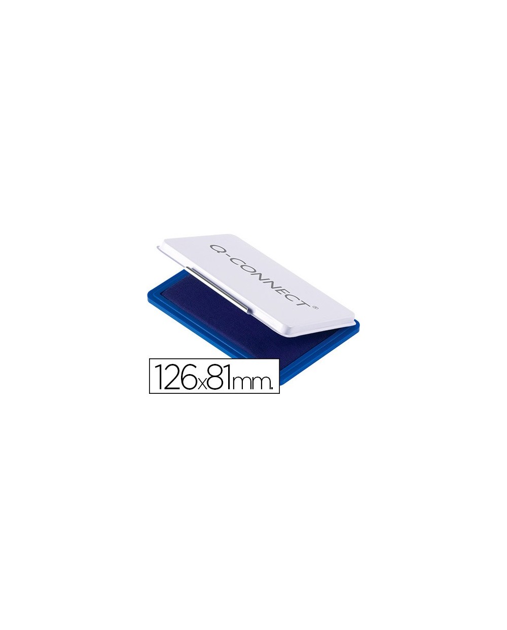Tampon q connect n1 126x81 mm azul