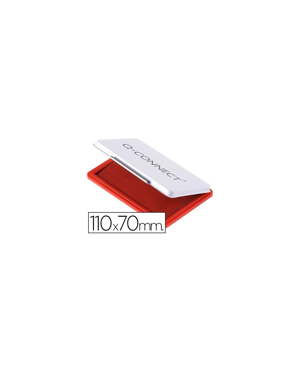 Tampon q connect n2 110x70 mm rojo