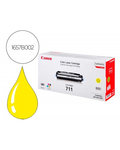 Toner canon 711y lbp5300 lbp5360 amarillo