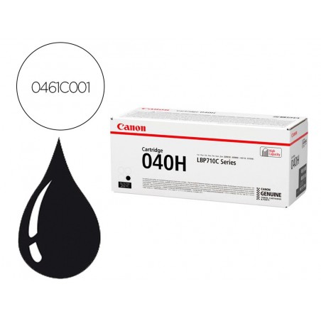 Toner canon 040hbk alta capacidad lbp710 lbp712 negro