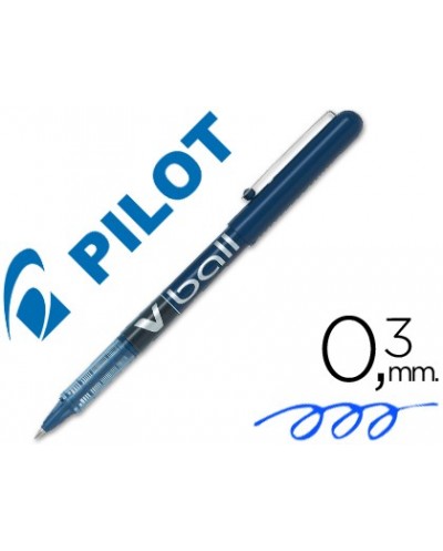 Rotulador pilot roller v ball azul 05 mm