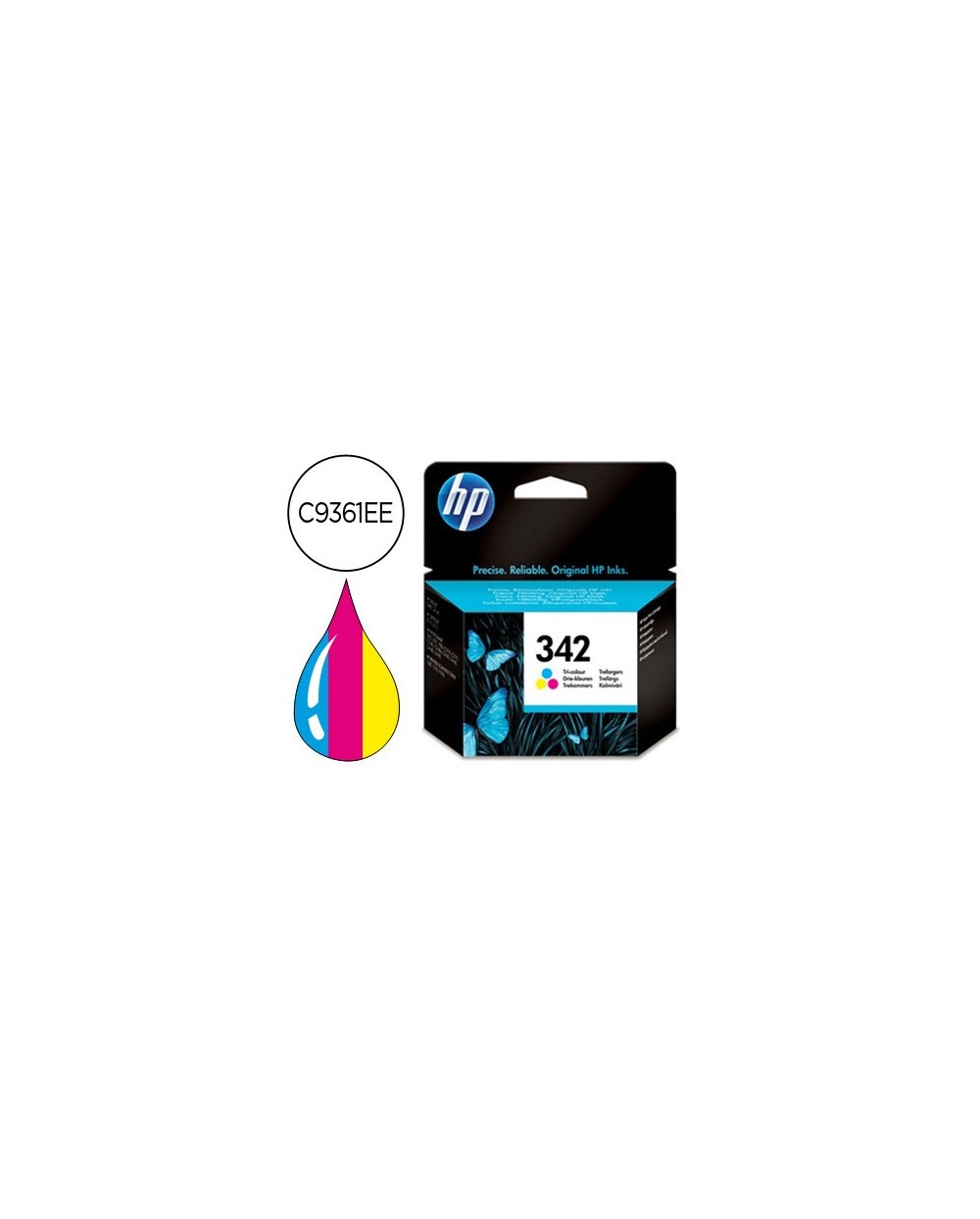 Ink jet hp psc1510 ps 2575 c41 00 dj serie 5440 d4160 tricolor n342 175pag 
