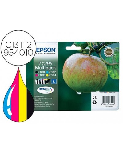 Ink jet epson t1295 sx420 525wd 620fw t12914240340440 pack multicolor