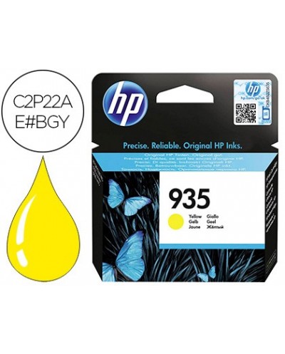 Ink jet hp 935 ojp 6230 6830 amarillo 400 pag 