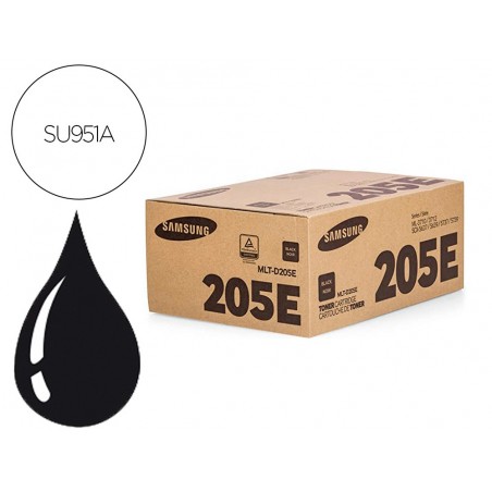 Toner hp samsung laser ml3710 negro 10000 p ginas mltd205e els