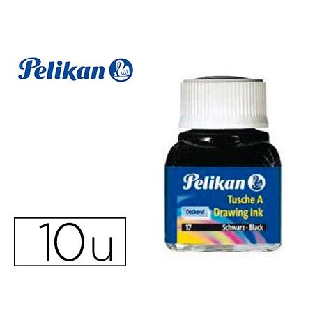 Tinta china pelikan colores surtidos frasco 10 ml