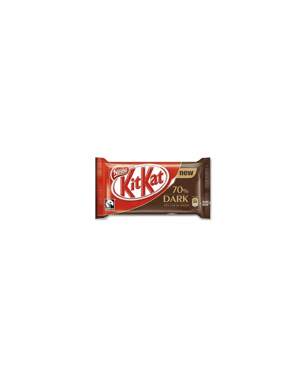 Kit kat nestle dark 70 cacao paquete de 4 barritas 415 gr