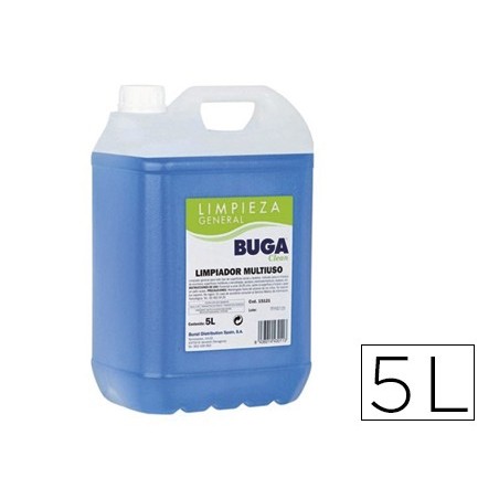 Limpiador multiusos buga clean garrafa 5 litros