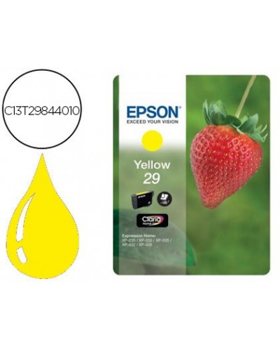 Ink jet epson home 29 t2984 xp435 330 335 332 430 235 432 amarillo 175 pag