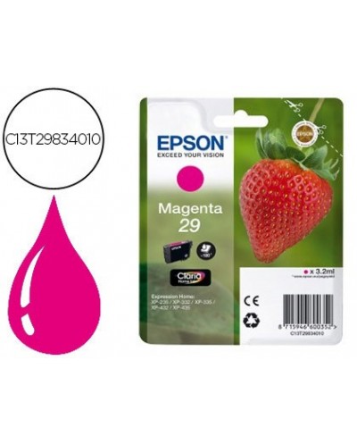 Ink jet epson home 29 t2983 xp435 330 335 332 430 235 432 magenta 175 pag