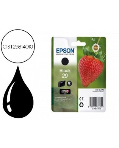 Ink jet epson home 29 t2981 xp435 330 335 332 430 235 432 negro 175 pag