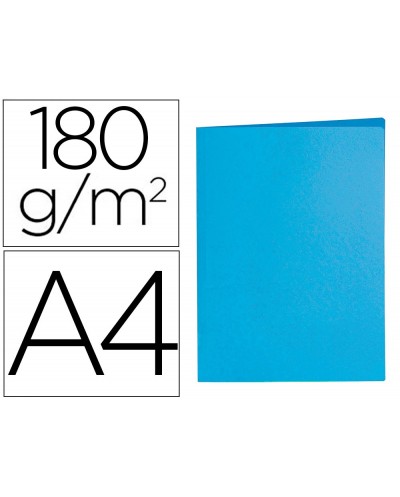 Subcarpeta liderpapel din a4 celeste intenso 180g m2